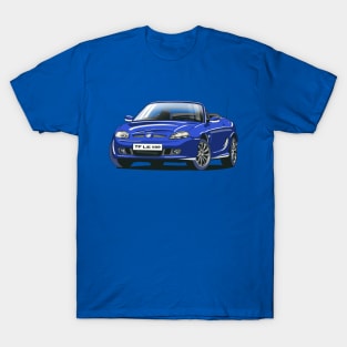 MG TF LE500 in Intense Blue T-Shirt